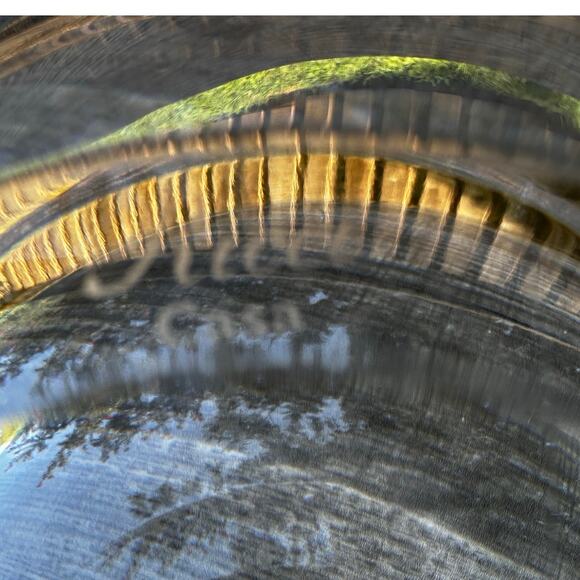 Ricci Casa Collection Caprice Art Deco Modern 24% Lead Crystal Bowl-Slovenia - Picture 10 of 12